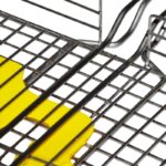 Professional grill grid of stainless steel 390x350 cm + grill hand fan - Image 3