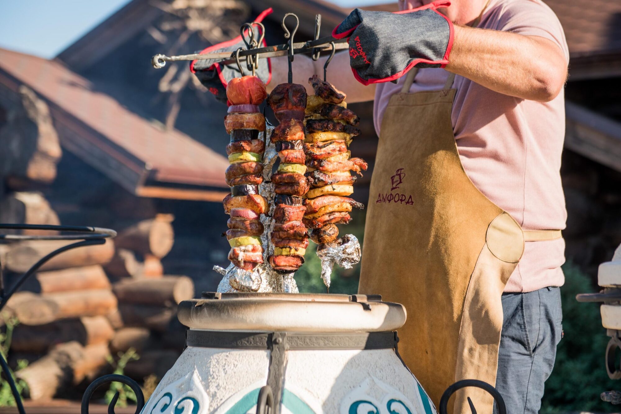 Тандыр ЕСАУЛ с откидной крышкой — изображение 19