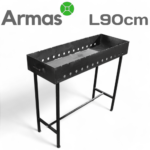 Mangal charcoal grill 90x31x15cm