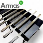 Grilla iesms (ļuļa kebabs/nerūsējošais tērauds) 2x20x450mm - Image 4