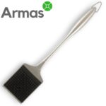 Grill cleaning brush stainless steel 43 cm