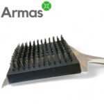 Grill cleaning brush stainless steel 43 cm - Image 2