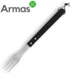 Grill fork with wooden handle 40 cm