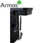 Grill cleaning brush with long handle 54 cm - Image 2