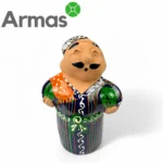 Uzbeku keramikas suvenīrs "BABAICHIK" - Image 5