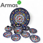 Uzbek tea set “MILHAM” 10 items