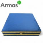 Dāvanu kastīte šķīvim Ljagan 42 cm, zila ar zelta apdari - Image 4