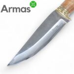 Kizlyar knife “MORSKOY VOLK” (brass, walnut) - Image 6