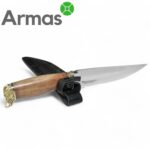 Kizlyar knife “MORSKOY VOLK” (brass, walnut) - Image 2