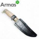 Kizlyar knife “VULKAN” (brass, walnut) - Image 7