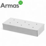 Smoke aroma box for gas grill stainless steel