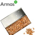 Smoke aroma box for gas grill stainless steel - Image 2