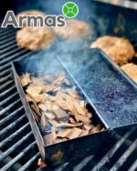 Smoke aroma box for gas grill stainless steel - Image 3