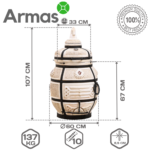 Tandirs PORUTCHIK ar grozāmo vāku - Image 2