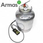 Electric stainless steel autoclave 26L (0,5L/1L - 16/7 jars) - Image 2