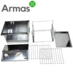 Karstās kūpināšanas kūpinātava no nerūsējošā tērauda M PREMIUM - Image 7