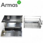 Hot smoker stainless steel L PREMIUM - Image 6