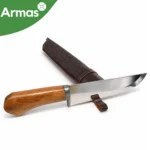 Uzbek National Pchak Knife 310/180 - Stainless Steel, Wooden Handle - Image 2