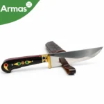 Uzbek National Pchak Knife 300/180 - Stainless Steel, Ebonite Handle - Image 2