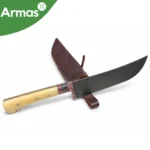 Uzbek National Pchak Knife 285/165 - Bearing Steel, Bone Handle - Image 2