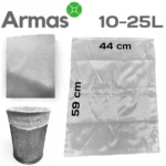 Universāls filtrācijas maiss presēm 10–25 L (59×44 cm) sulām, vīnam un piena produktiem