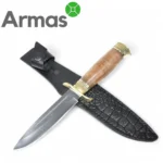 Kizlyar knife “ARROW-1” (brass, walnut)