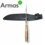 Kizlyar knife “ARROW-1” (brass, walnut) - Image 3