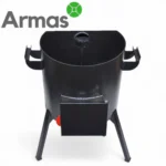 Āra krāsns kazanam ar dūmvadu