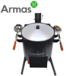 krāsns 12–16L kazanu gatavošanai