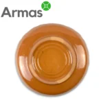 Узбекская тарелка для плова Ляган 35 см с резным краем – ручная работа, восточный орнамент — изображение 2