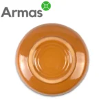 Узбекская тарелка для плова Ляган 35 см с резным краем – ручная работа, традиционный цветочный орнамент — изображение 2