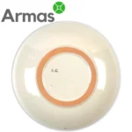 Обратная сторона узбекской тарелки Ляган - неглазурованная основа