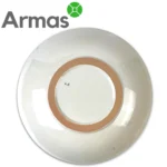 Plate from Uzbekistan - glazed underside