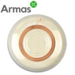 Узбекская тарелка для плова Ляган 38 см – ручная работа, многоцветочный орнамент — изображение 2