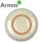 Узбекская тарелка для плова Ляган 38 см – ручная работа, восточный цветочный орнамент — изображение 2