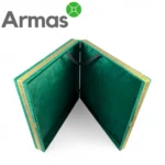 Dāvanu kastīte šķīvim Ljagan 42 cm, zaļa ar zelta apdari - Image 5