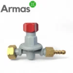 Adjustable gas regulator (0,5-4 bar; 8-14 kg/h)