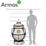 Tandirs ALADDIN MINI ar grozāmu-atvāžamu vāku 2025 NEW - Image 3