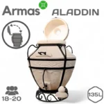 Tandirs ALADDIN ar atvāžamu vāku