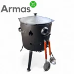 печь 360 мм с казаном 8 л