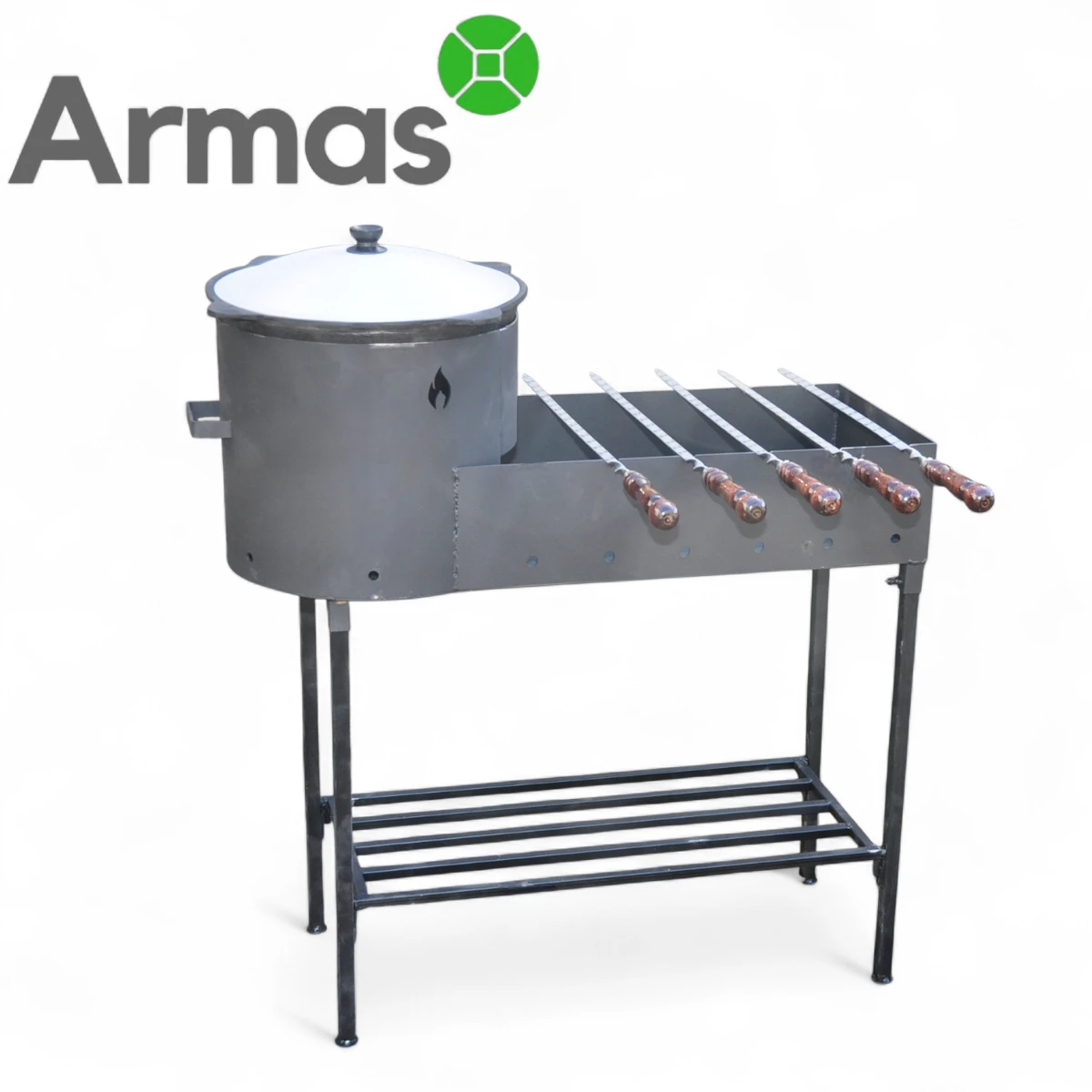 Мангал с печью 36 см