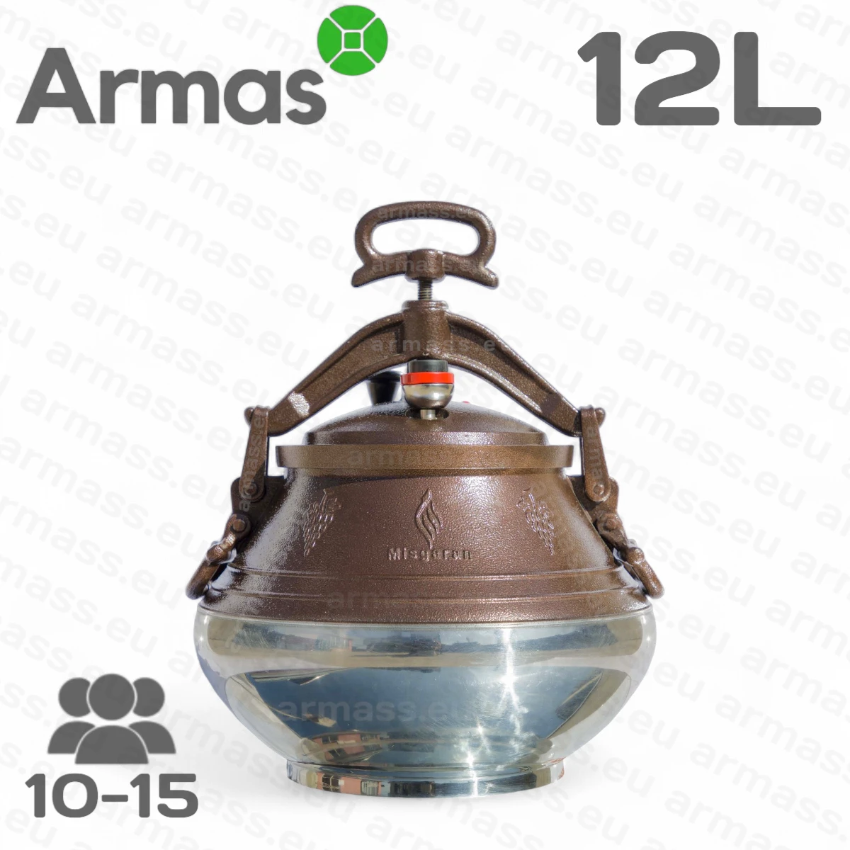 Афганский казан 12 л Messi MAX Misgaran