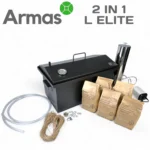 Cold and hot smoking smokehouse large size