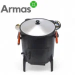 Казан 10 л и печь