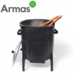 10-литровый казан с печью и ложками