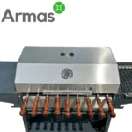 Закрытый мангал с шампурами