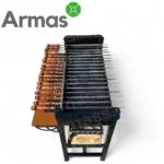 Гриль с крышкой, казаном и 20 шампурами