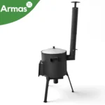 Krāsns kazanam 16–22L ar skursteni COMFORT D44 cm, 3 mm - Image 16