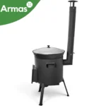 Krāsns kazanam 16–22L ar skursteni COMFORT D44 cm, 3 mm - Image 12