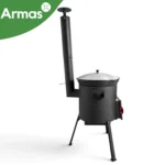 Krāsns kazanam 16–22L ar skursteni COMFORT D44 cm, 3 mm - Image 11